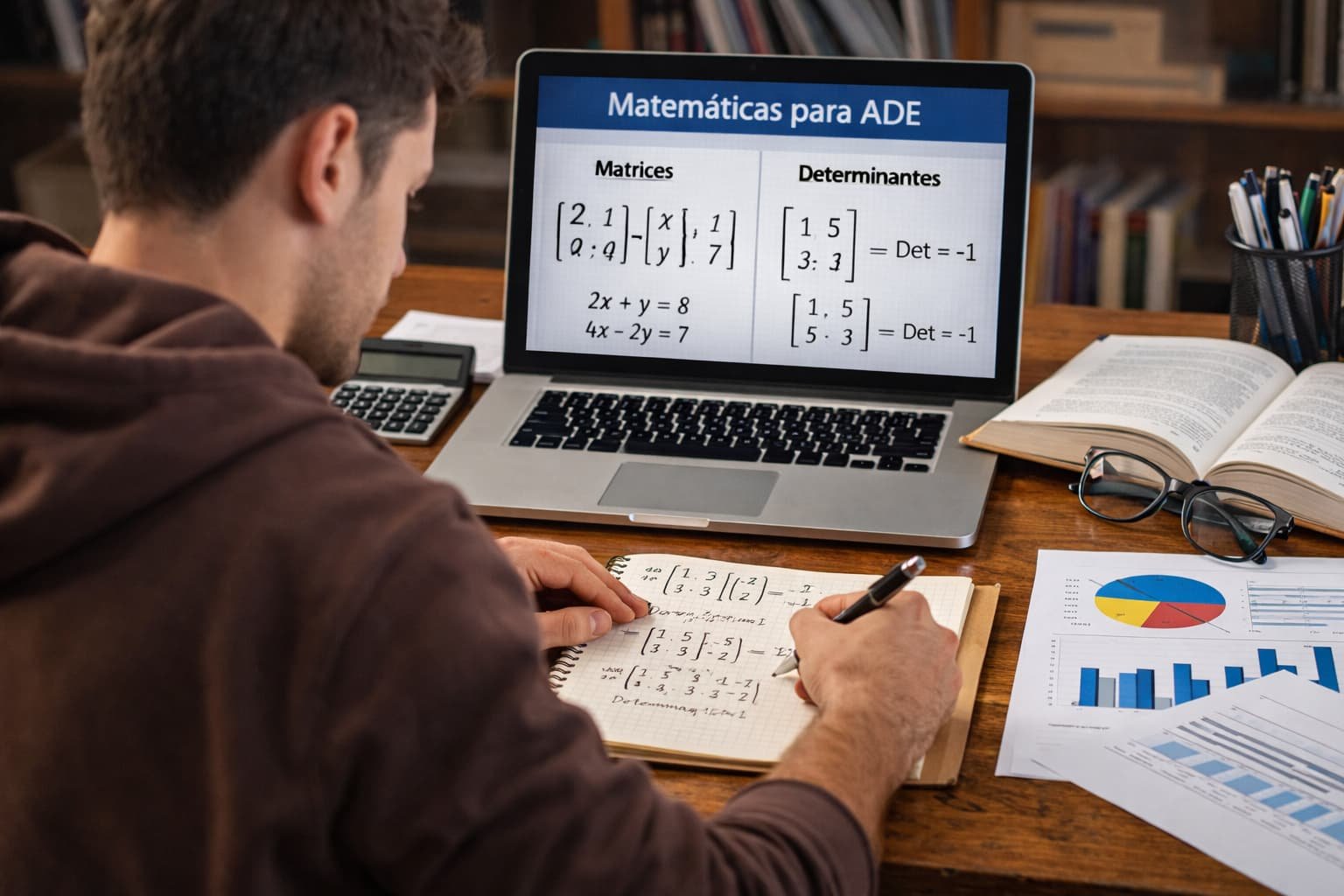 Clases online de matemáticas ADE