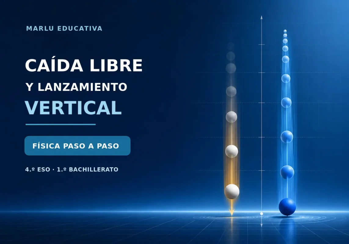 Caída libre y lanzamiento vertical con ejercicios resueltos de Física