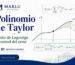 Polinomio de Taylor, resto de Lagrange y control del error con representación gráfica y 61 ejercicios resueltos