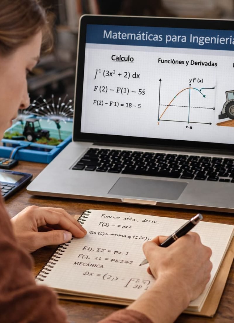 Clases de matemáticas de ingeniería agrícola